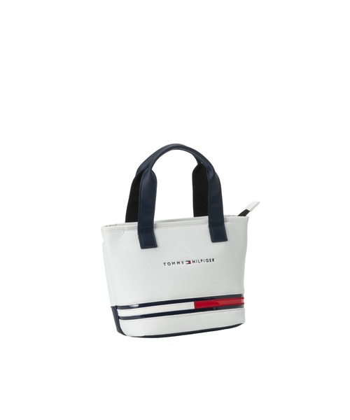TOMMY HILFIGER GOLF（トミー ヒルフィガー ゴルフ）の「ラウンドバッグ BASIC（トートバッグ・メンズ・ホワイト/ブラック/ネイビー・フリー）」の5枚目の写真