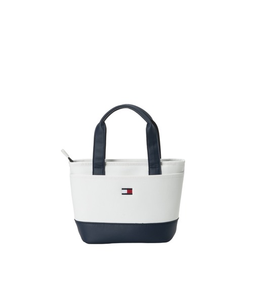 TOMMY HILFIGER GOLF（トミー ヒルフィガー ゴルフ）の「ラウンドバッグ BASIC（トートバッグ・メンズ・ホワイト/ブラック/ネイビー・フリー）」の6枚目の写真