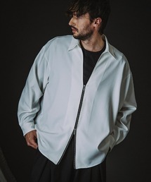 NO ID. | ms6409-V-N ZIP BIG-SH シャツ(458006-420S)(シャツ/ブラウス)