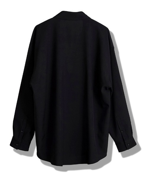 NO ID.(ノーアイディ)の「ms6409-V-N ZIP BIG-SH シャツ(458006-420S)(シャツ/ブラウス・メンズ・グレー/ブラック/ホワイト・ONE SIZE)」の22枚目の写真