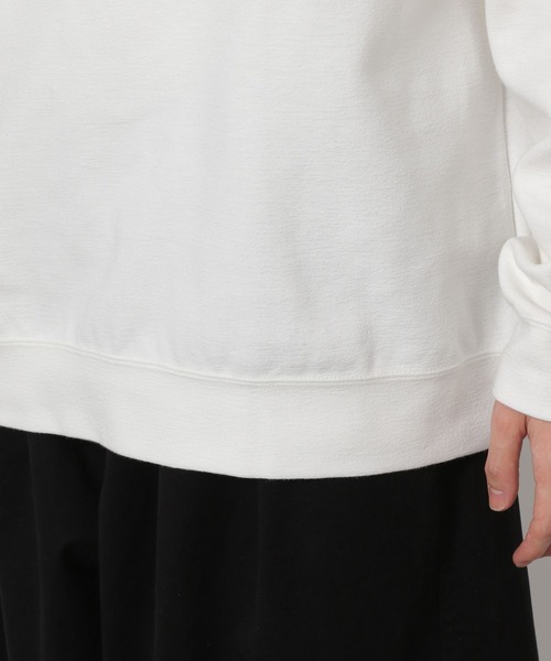 LAKOLE（ラコレ）の「カットスラブプルオーバー / 639483（Tシャツ/カットソー・メンズ・ブラック/ホワイト/セージグリーン・MEDIUM/LARGE）」の5枚目の写真