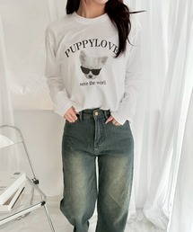 グラフィックパピーロンT/長袖Tシャツ