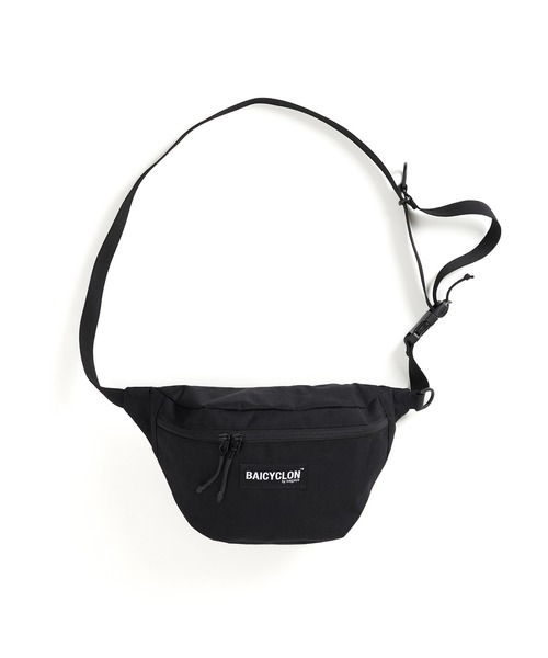 BAICYCLON by Bagjack(バイシクロン バイ バグジャック)の「【BAICYCLON】WAIST BAG CL-03(ボディバッグ/ウエストポーチ・メンズ・ブラック・FREE)」の4枚目の写真