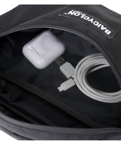 BAICYCLON by Bagjack(バイシクロン バイ バグジャック)の「【BAICYCLON】WAIST BAG CL-03(ボディバッグ/ウエストポーチ・メンズ・ブラック・FREE)」の11枚目の写真