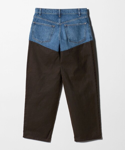 6（ロク）の「＜timemachine＞DOCKING DENIM PANTS/パンツ（デニムパンツ・レディース・ネイビー・25/27/26）」の2枚目の写真