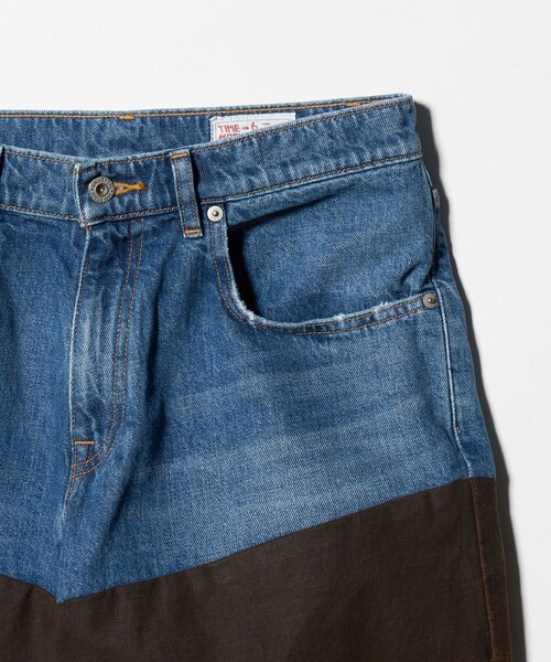 6（ロク）の「＜timemachine＞DOCKING DENIM PANTS/パンツ（デニムパンツ・レディース・ネイビー・25/27/26）」の4枚目の写真