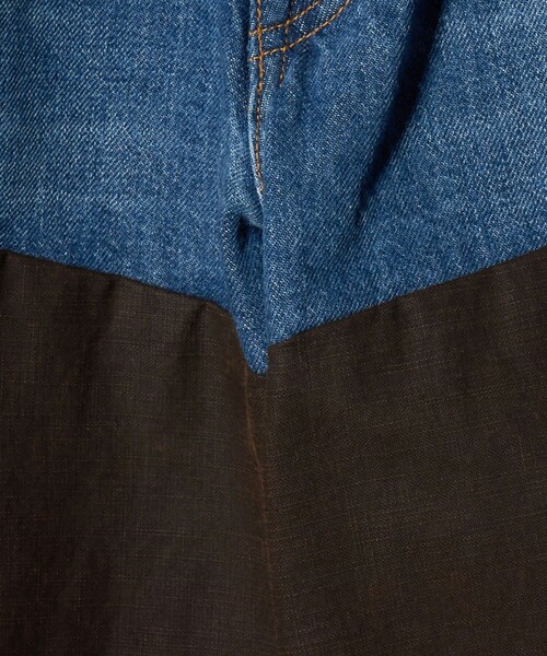 6（ロク）の「＜timemachine＞DOCKING DENIM PANTS/パンツ（デニムパンツ・レディース・ネイビー・25/27/26）」の10枚目の写真