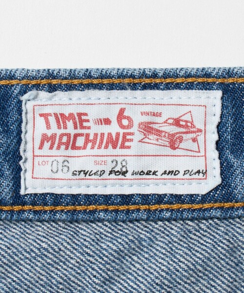 6（ロク）の「＜timemachine＞DOCKING DENIM PANTS/パンツ（デニムパンツ・レディース・ネイビー・25/27/26）」の11枚目の写真