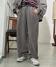 DOUBLE NAME（ダブルネーム）の「【m:rex】ミニ恐竜刺しゅうスウェットパンツ（スウェットパンツ）」