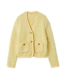 Mila Owen（ミラオーウェン）の「ニットツイードジャケット（ノーカラージャケット）」