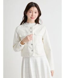 CELFORD（セルフォード）の「ノーカラーデニムジャケット（デニムジャケット）」