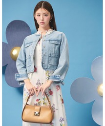 CELFORD（セルフォード）の「ノーカラーデニムジャケット（デニムジャケット）」