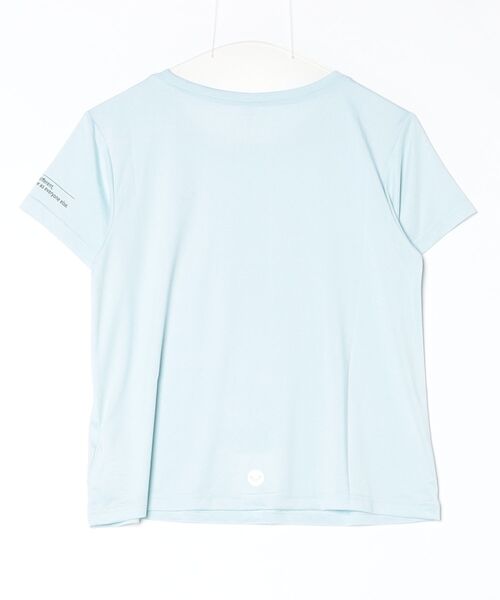 ROXY(ロキシー)の「ロキシー ROXY フィットネス 半袖Tシャツ(Tシャツ/カットソー・レディース・ブルー/チャコールグレー・S/M/L)」の3枚目の写真