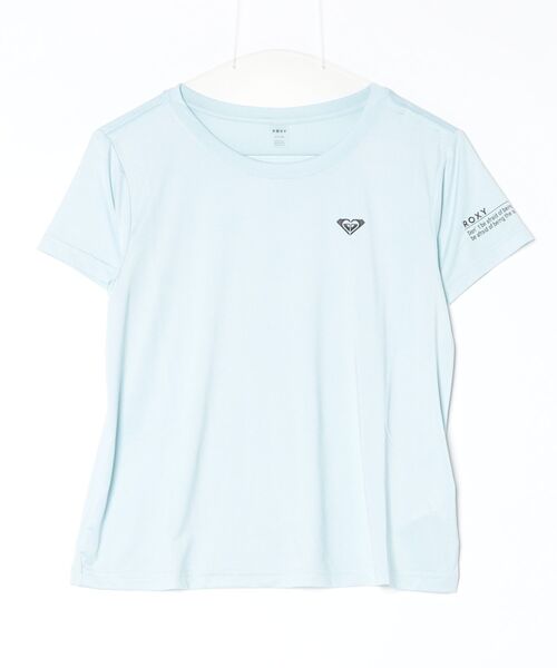 ROXY(ロキシー)の「ロキシー ROXY フィットネス 半袖Tシャツ(Tシャツ/カットソー・レディース・ブルー/チャコールグレー・S/M/L)」の9枚目の写真