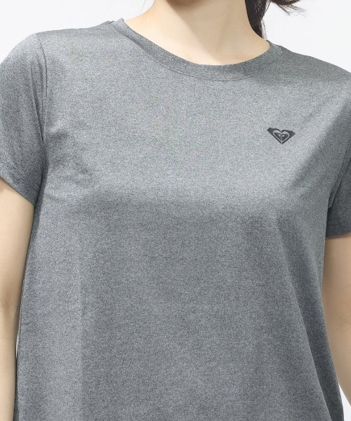 ROXY(ロキシー)の「ロキシー ROXY フィットネス 半袖Tシャツ(Tシャツ/カットソー・レディース・ブルー/チャコールグレー・S/M/L)」の6枚目の写真