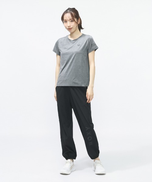 ROXY(ロキシー)の「ロキシー ROXY フィットネス 半袖Tシャツ(Tシャツ/カットソー・レディース・ブルー/チャコールグレー・S/M/L)」の5枚目の写真