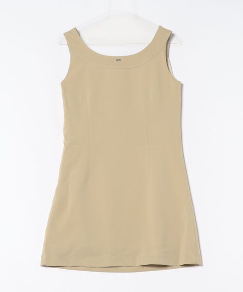 TINA：JOJUN（ティーナジョジュン）の「Uネック ミニ ジャンスカ TINA：JOJUN（ジャンパースカート・レディース・ブラウン系その他/カーキ・M/S）」の21枚目の写真