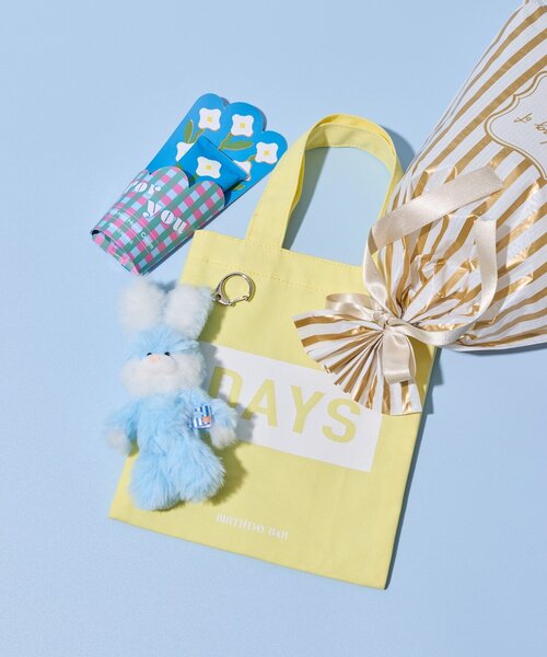 BIRTHDAY BAR（バースデイバー）の「【ラッピングでお届け】Kindly Yours アニマルセット（ボディスクラブ/ピーリング・レディース・ブルー/イエロー/オレンジ/ミント・0）」の3枚目の写真