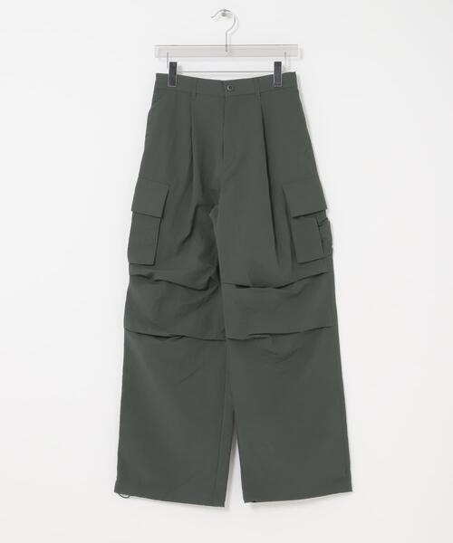 URBAN RESEARCH（アーバンリサーチ）の「URBAN RESEARCH iD　TASLAN NYLON OVER PANTS（その他パンツ・メンズ・チャコールグレー/ブラック・LARGE/MEDIUM）」の11枚目の写真