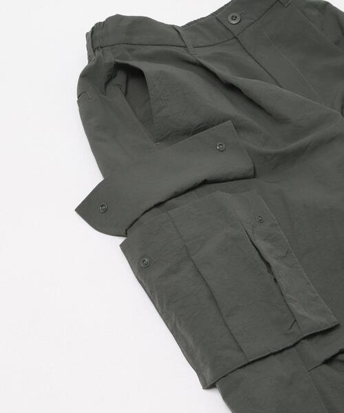 URBAN RESEARCH（アーバンリサーチ）の「URBAN RESEARCH iD　TASLAN NYLON OVER PANTS（その他パンツ・メンズ・チャコールグレー/ブラック・LARGE/MEDIUM）」の13枚目の写真