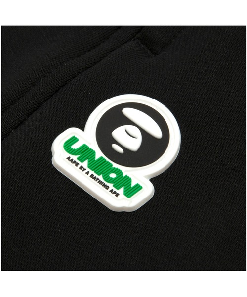 AAPE BY A BATHING APE(エーエイプバイアベイシングエイプ)の「AAPE UNION SPORT "PICKLEBALL" Sweat Shorts(スウェットパンツ・メンズ・グリーン系その他5/ブラック・LARGE/MEDIUM/X-LARGE/SMALL/XX-LARGE)」の5枚目の写真