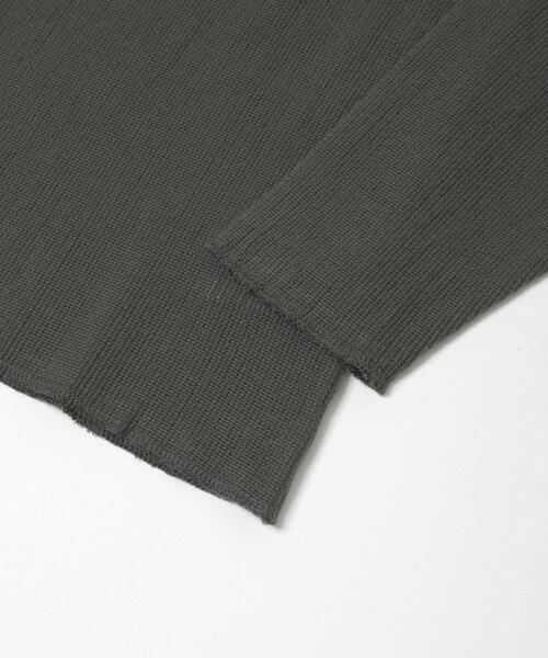 FORK&SPOON（フォークアンドスプーン）の「FORK&SPOON　メッシュロングスリーブプルオーバー（Tシャツ/カットソー・レディース・アイボリー/ブラック/チャコールグレー・1）」の10枚目の写真