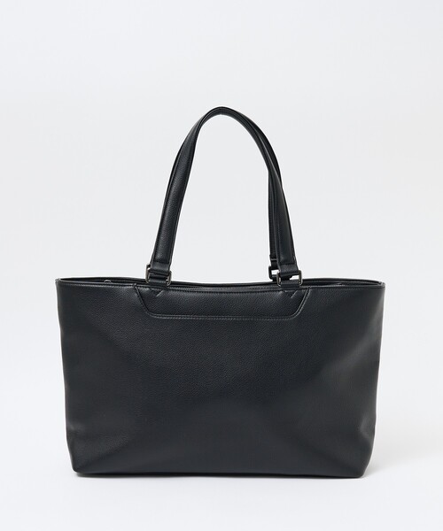 ABAHOUSE les essentiels（アバハウスレエッセンシャル アバハウス エッセンシャル）の「【ABAHOUSE　les essentiels】 定番トートバッグ / スプリットレザー/シュリンク/クラッチバッグ付き / ブリーフバッグ /A4サイズ対応（トートバッグ・メンズ・ブラック/ネイビー/グレー・フリー）」の11枚目の写真