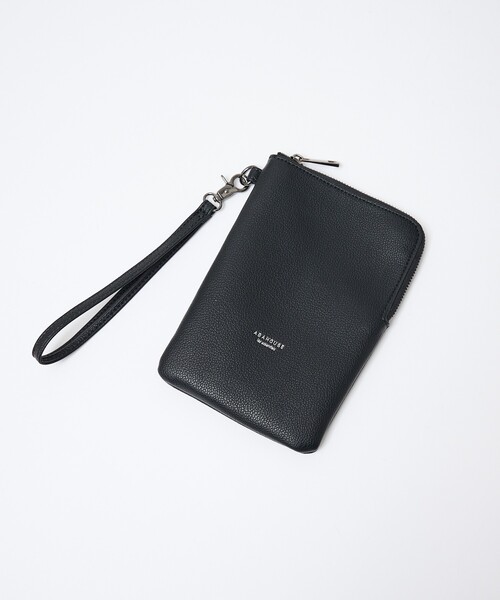 ABAHOUSE les essentiels（アバハウスレエッセンシャル アバハウス エッセンシャル）の「【ABAHOUSE　les essentiels】 定番トートバッグ / スプリットレザー/シュリンク/クラッチバッグ付き / ブリーフバッグ /A4サイズ対応（トートバッグ・メンズ・ブラック/ネイビー/グレー・フリー）」の18枚目の写真