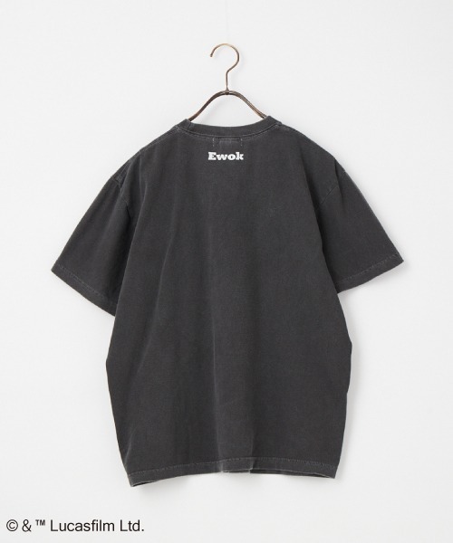 GOOD ROCK SPEED（グッドロックスピード）の「[GOOD ROCK SPEED/グッドロックスピード] 別注 / STAR WARS / EWOK / プリントTシャツ / ディズニー【追加】（Tシャツ/カットソー・レディース・チャコール・XL/L/M）」の4枚目の写真