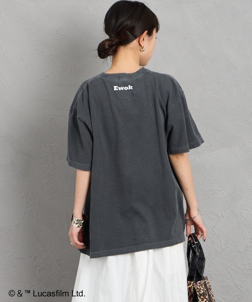 GOOD ROCK SPEED（グッドロックスピード）の「[GOOD ROCK SPEED/グッドロックスピード] 別注 / STAR WARS / EWOK / プリントTシャツ / ディズニー【追加】（Tシャツ/カットソー・レディース・チャコール・XL/L/M）」の15枚目の写真