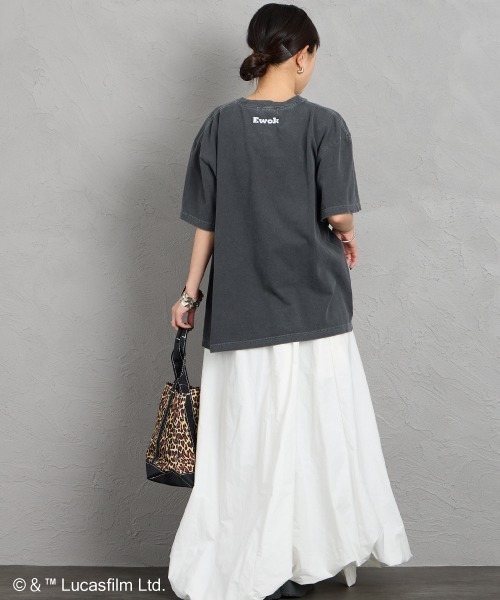 GOOD ROCK SPEED（グッドロックスピード）の「[GOOD ROCK SPEED/グッドロックスピード] 別注 / STAR WARS / EWOK / プリントTシャツ / ディズニー【追加】（Tシャツ/カットソー・レディース・チャコール・XL/L/M）」の18枚目の写真