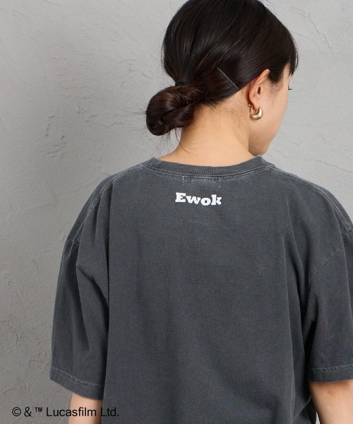 GOOD ROCK SPEED（グッドロックスピード）の「[GOOD ROCK SPEED/グッドロックスピード] 別注 / STAR WARS / EWOK / プリントTシャツ / ディズニー【追加】（Tシャツ/カットソー・レディース・チャコール・XL/L/M）」の20枚目の写真