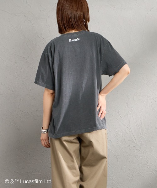 GOOD ROCK SPEED（グッドロックスピード）の「[GOOD ROCK SPEED/グッドロックスピード] 別注 / STAR WARS / EWOK / プリントTシャツ / ディズニー【追加】（Tシャツ/カットソー・レディース・チャコール・XL/L/M）」の21枚目の写真