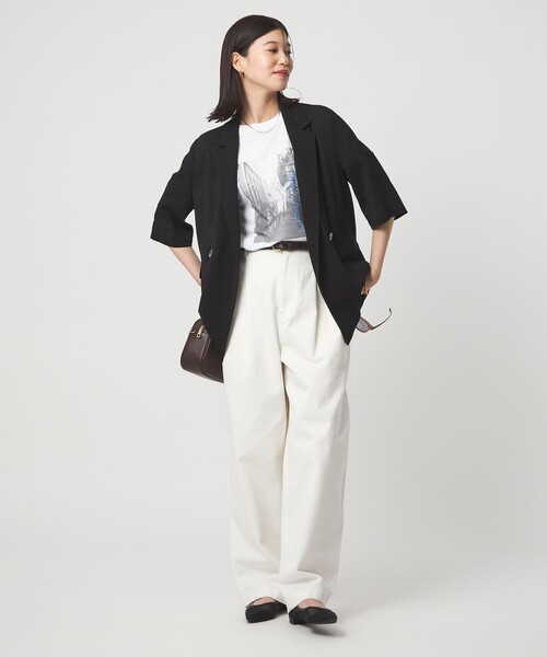 green label relaxing（グリーンレーベルリラクシング）の「【WEB限定】＜at ease＞アソート フォトプリント ショートスリーブ カットソー（Tシャツ/カットソー・レディース・その他4/その他1/その他2/その他3・36/38）」の9枚目の写真