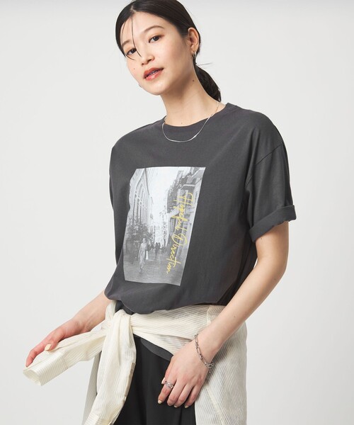 green label relaxing（グリーンレーベルリラクシング）の「【WEB限定】＜at ease＞アソート フォトプリント ショートスリーブ カットソー（Tシャツ/カットソー・レディース・その他4/その他1/その他2/その他3・36/38）」の10枚目の写真