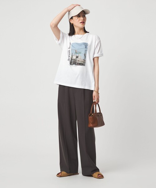 green label relaxing（グリーンレーベルリラクシング）の「【WEB限定】＜at ease＞アソート フォトプリント ショートスリーブ カットソー（Tシャツ/カットソー・レディース・その他4/その他1/その他2/その他3・36/38）」の15枚目の写真