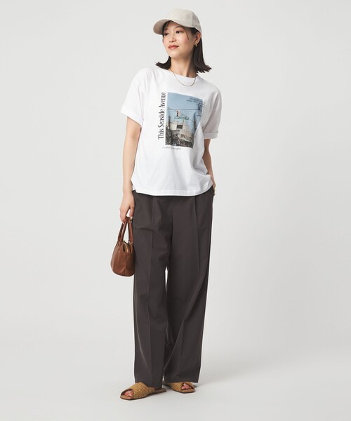 green label relaxing（グリーンレーベルリラクシング）の「【WEB限定】＜at ease＞アソート フォトプリント ショートスリーブ カットソー（Tシャツ/カットソー・レディース・その他4/その他1/その他2/その他3・36/38）」の16枚目の写真