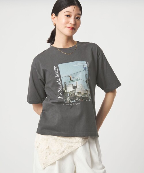 green label relaxing（グリーンレーベルリラクシング）の「【WEB限定】＜at ease＞アソート フォトプリント ショートスリーブ カットソー（Tシャツ/カットソー・レディース・その他4/その他1/その他2/その他3・36/38）」の18枚目の写真