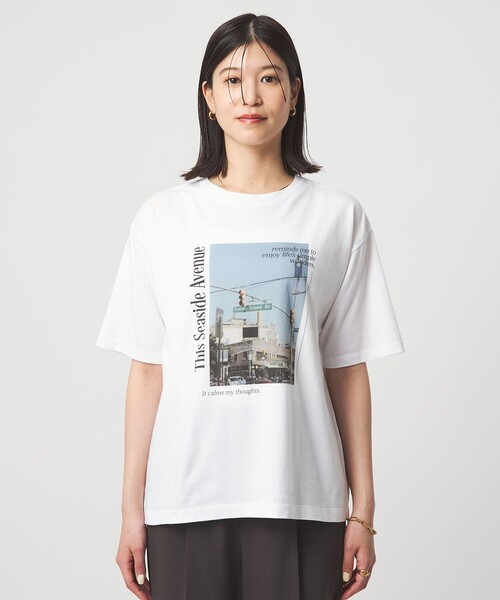green label relaxing（グリーンレーベルリラクシング）の「【WEB限定】＜at ease＞アソート フォトプリント ショートスリーブ カットソー（Tシャツ/カットソー・レディース・その他4/その他1/その他2/その他3・36/38）」の21枚目の写真