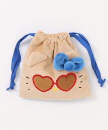 Me% | 【HELLO KITTY】ぬいキンチャクポーチ(ポーチ)