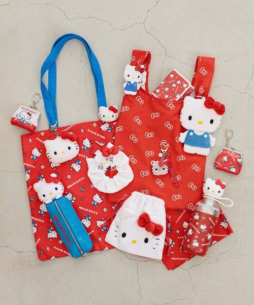 Me%（ミィパーセント）の「【HELLO KITTY】ぬいキンチャクポーチ　631398（ポーチ・レディース・レッド/ゴールド/ブルー/ブラック・FREE）」の8枚目の写真