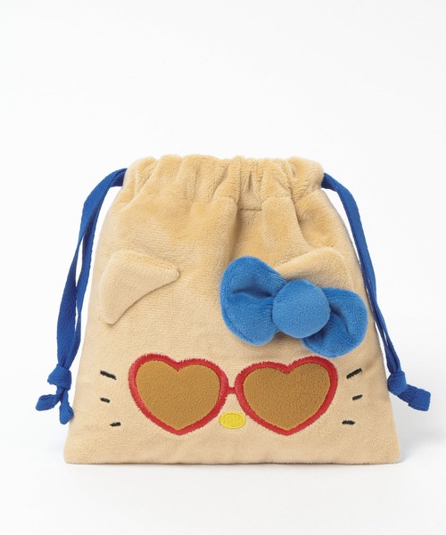 Me%（ミィパーセント）の「【HELLO KITTY】ぬいキンチャクポーチ　631398（ポーチ・レディース・レッド/ゴールド/ブルー/ブラック・FREE）」の14枚目の写真