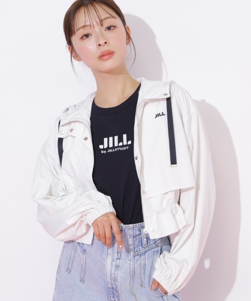 JILL by JILL STUART（ジルバイジルスチュアート）の「レイヤードジャケット（その他アウター・レディース・ネイビー/ベージュ/ホワイト・FREE）」の2枚目の写真