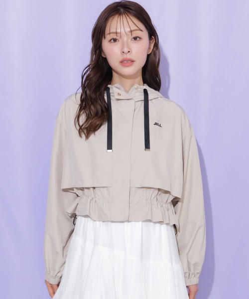 JILL by JILL STUART（ジルバイジルスチュアート）の「レイヤードジャケット（その他アウター・レディース・ネイビー/ベージュ/ホワイト・FREE）」の6枚目の写真