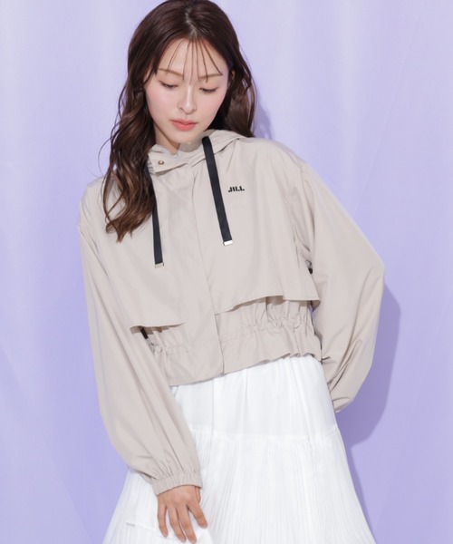 JILL by JILL STUART（ジルバイジルスチュアート）の「レイヤードジャケット（その他アウター・レディース・ネイビー/ベージュ/ホワイト・FREE）」の5枚目の写真