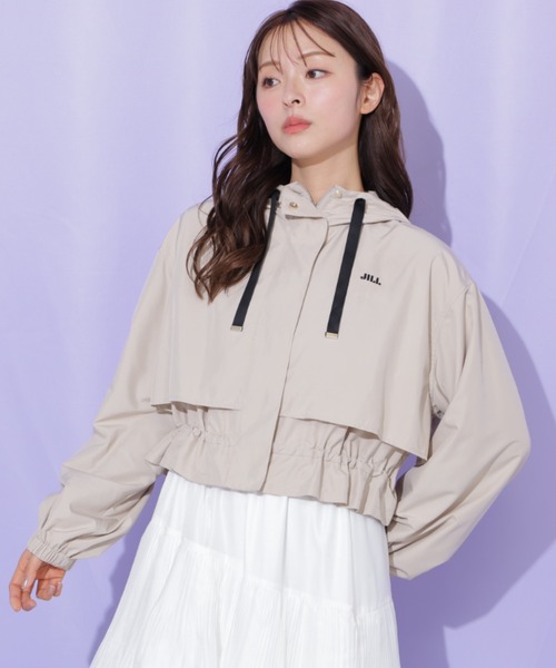 JILL by JILL STUART（ジルバイジルスチュアート）の「レイヤードジャケット（その他アウター・レディース・ネイビー/ベージュ/ホワイト・FREE）」の8枚目の写真