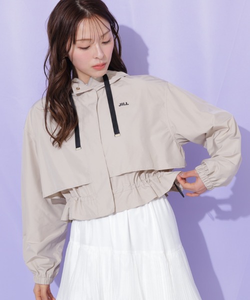 JILL by JILL STUART（ジルバイジルスチュアート）の「レイヤードジャケット（その他アウター・レディース・ネイビー/ベージュ/ホワイト・FREE）」の9枚目の写真