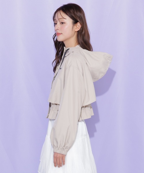 JILL by JILL STUART（ジルバイジルスチュアート）の「レイヤードジャケット（その他アウター・レディース・ネイビー/ベージュ/ホワイト・FREE）」の11枚目の写真