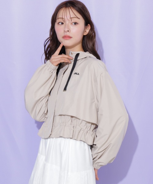 JILL by JILL STUART（ジルバイジルスチュアート）の「レイヤードジャケット（その他アウター・レディース・ネイビー/ベージュ/ホワイト・FREE）」の10枚目の写真