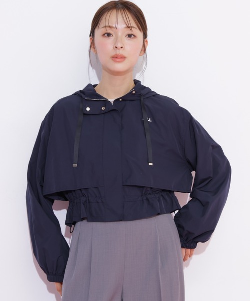 JILL by JILL STUART（ジルバイジルスチュアート）の「レイヤードジャケット（その他アウター・レディース・ネイビー/ベージュ/ホワイト・FREE）」の18枚目の写真